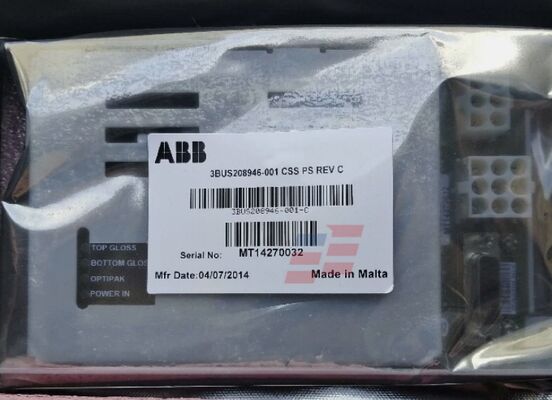 ABB Module 3BUS208946-001 CSS Power Supply Lightweight and Compact with Wide Applicability and Environmental Compliance