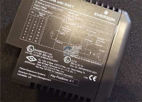Valuable Emerson Delta V DCS VE4012S2B1 KJ3102X1-BA1 Reduced System Footprint