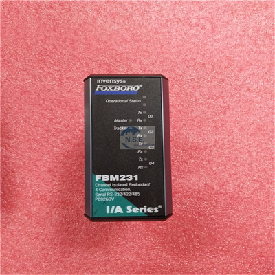 FBM231 P0926GV Foxboro Dcs System Invensys Channel Isolated Redundant 4 Communication