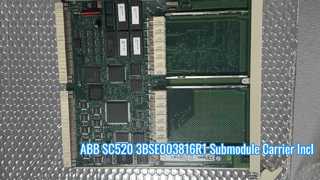 SC520 3BSE003816R1 ABB Submodule Carrier Incl Card Control