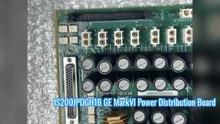 IS200JPDGH1B GE Mark VI Power Distribution Card Αξιόπιστη λύση ελέγχου